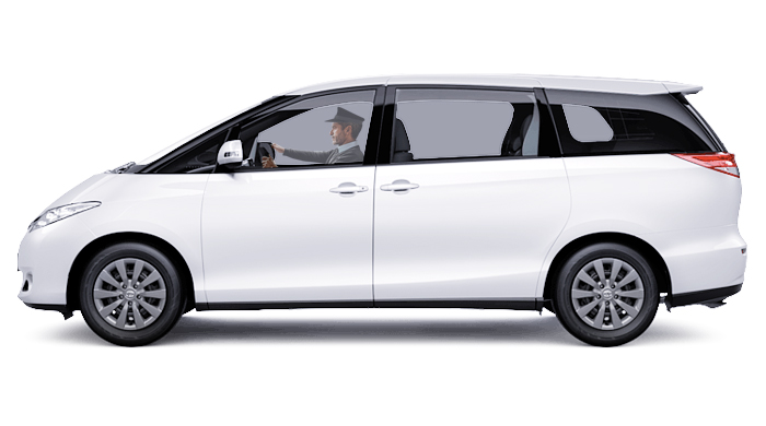 Booking Toyota Previa chauffeur service