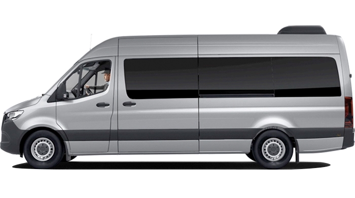 Booking Mercedes Benz Sprinter 2022 (12 pax) chauffeur service