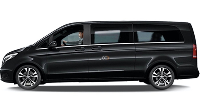 Booking Mercedes Benz V class 2022 (Premium with 2 LCDs) 7 Seater chauffeur service