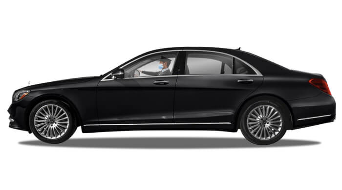 Booking Mercedes Benz S Class 2023 chauffeur service