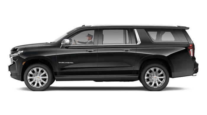 Booking Chevrolet Suburban 2024 chauffeur service