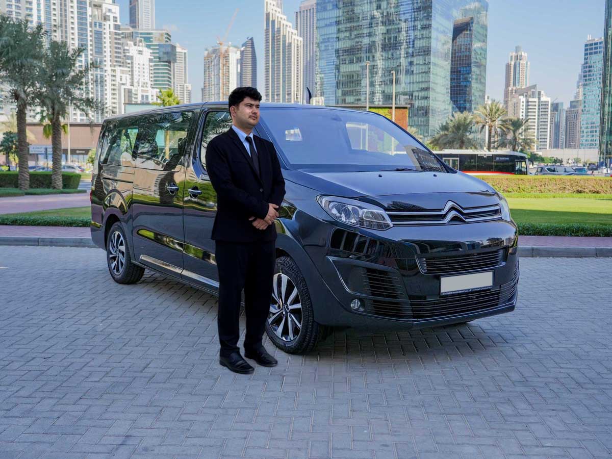 Booking Citroen SpaceTourer XL 2024 chauffeur service
