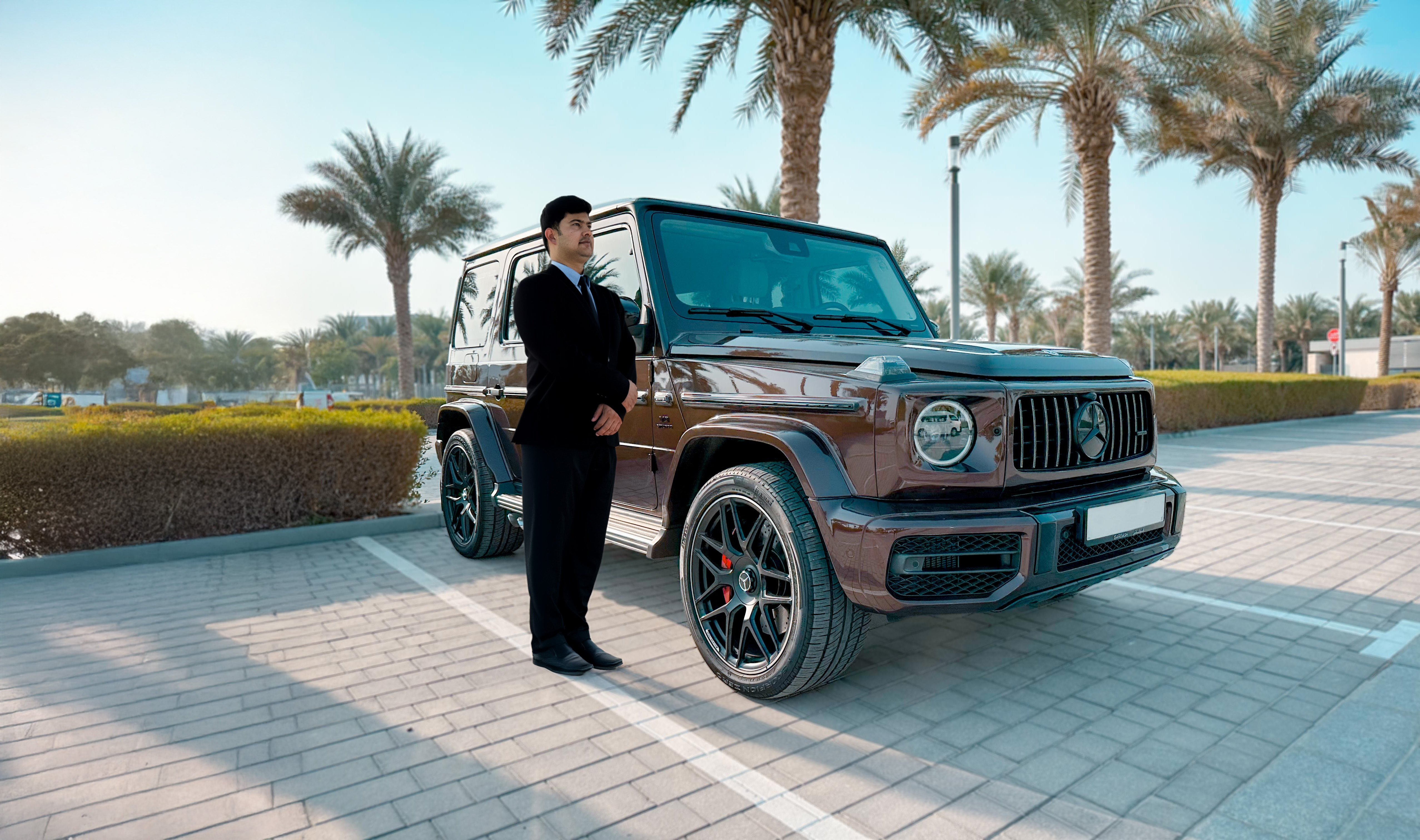 Booking Mercedes Benz G63 AMG chauffeur service