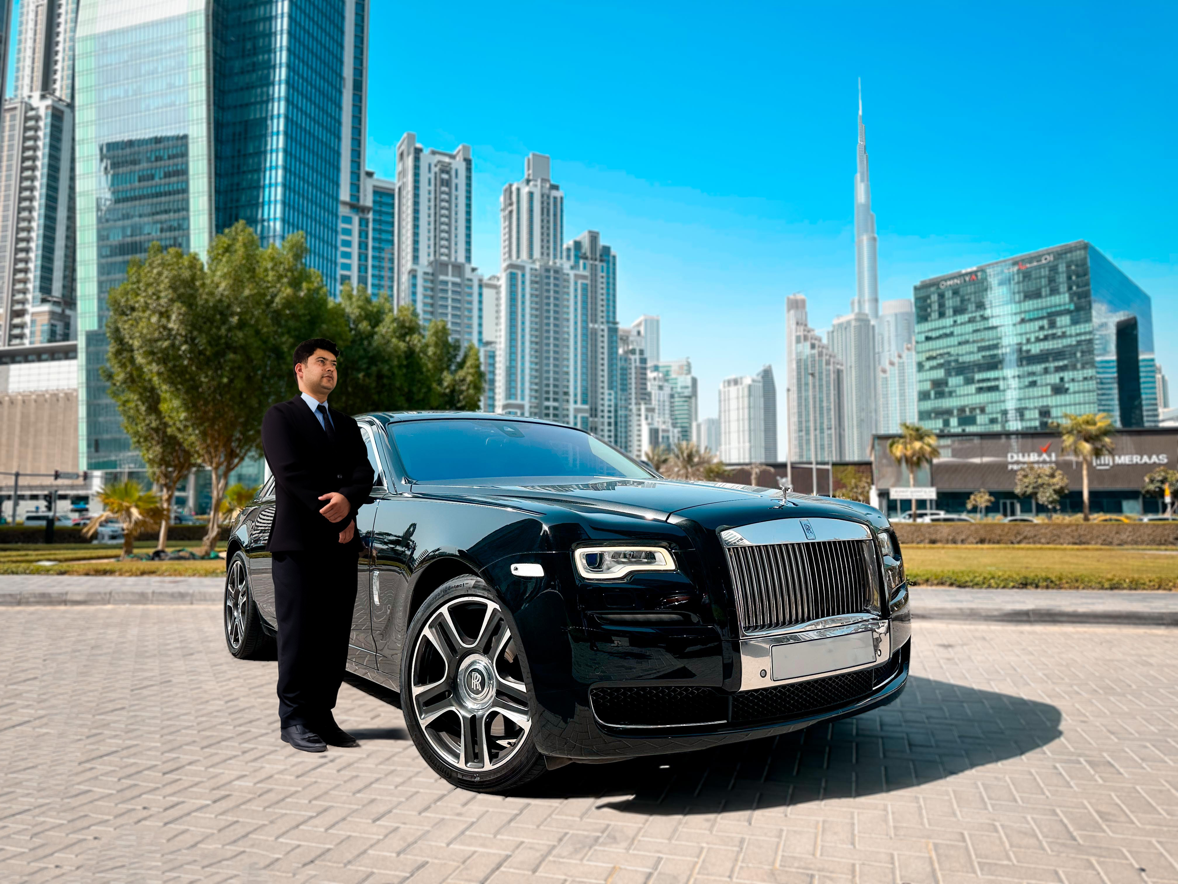 Booking Rolls Royce Ghost Series II chauffeur service