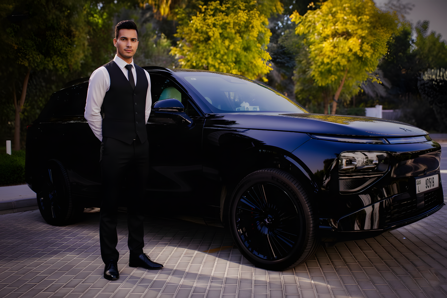 Booking XPeng G9 chauffeur service