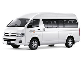 Rent Toyota Hiace 13 plazas 2018