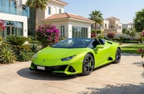 Rent Lamborghini Huracan Evo Spyder 2024