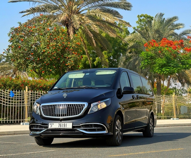 V Class Location Van Places Mercedes V Class Rental Dubai Hire