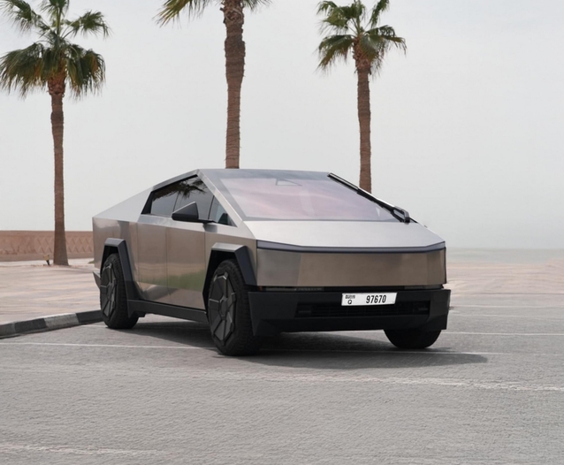 Tesla Cybertruck car rental price list in Dubai, UAE
