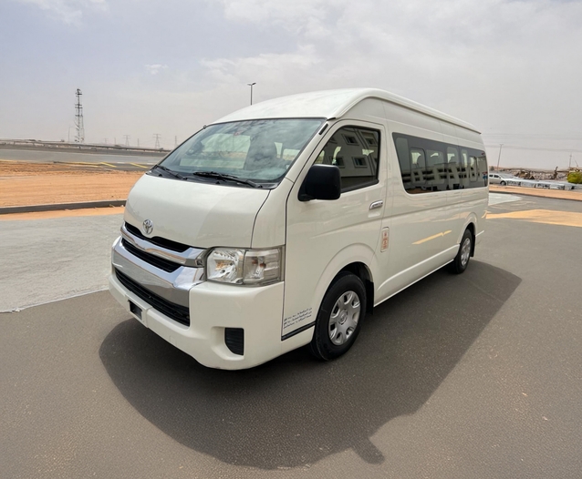 Rent Toyota Hiace Dubai OneClickDrive Car Rental
