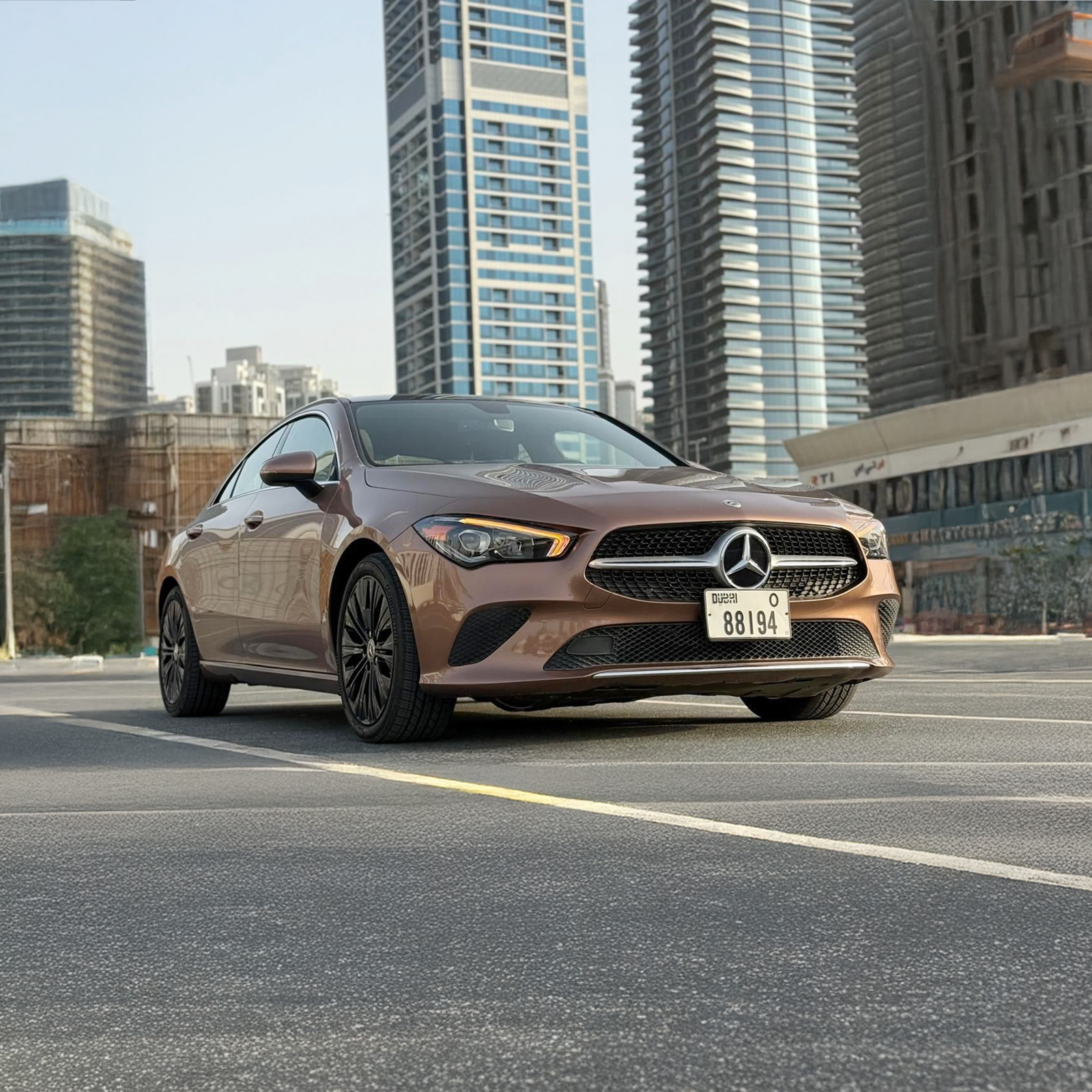 Bronze Mercedes Benz CLA 250 AMG Kit 2023