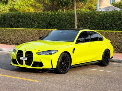 Rent BMW M3 Competition 2023 Car in Dubai at AED 1400/day OCD-27067