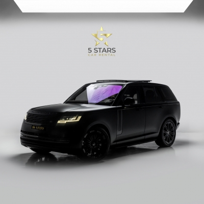 Rent Land Rover Range Rover Vogue HSE V8 Black Edition 2023