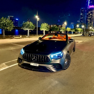Rent Mercedes Benz E450 convertible 2020