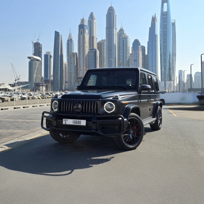 Rent Mercedes Benz G63 AMG Double Night Package 2024