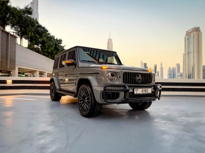 Rent Mercedes Benz G63 AMG Double Night Package 2025