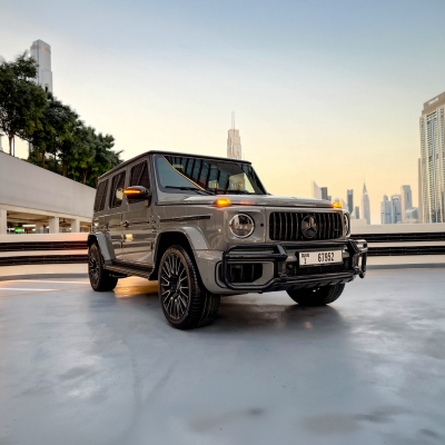 Rent Mercedes Benz G63 AMG Double Night Package 2025