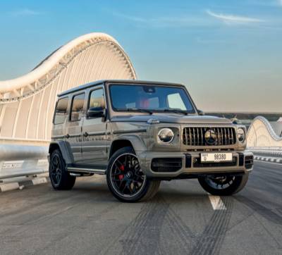 Rent Mercedes Benz G63 AMG Double Night Package 2023