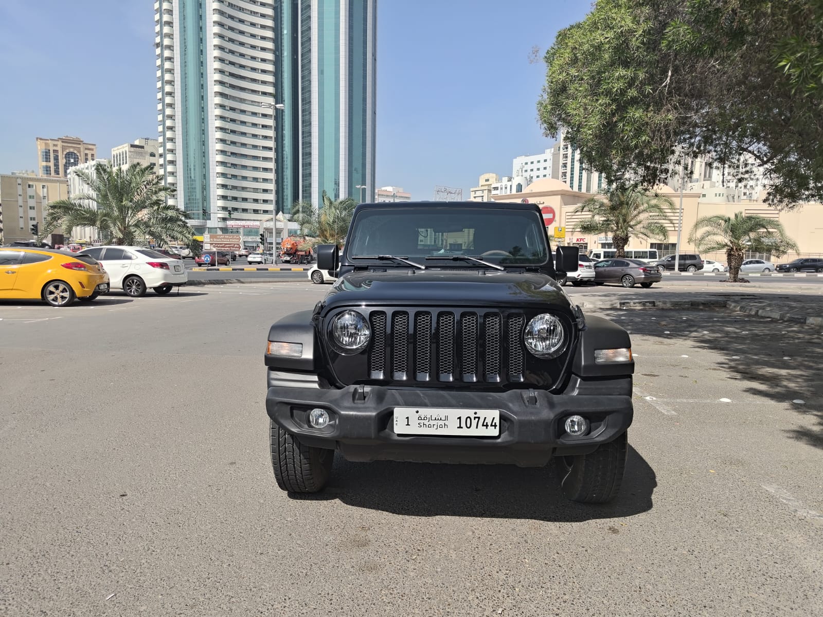 Black Jeep Wrangler Sport S 2022