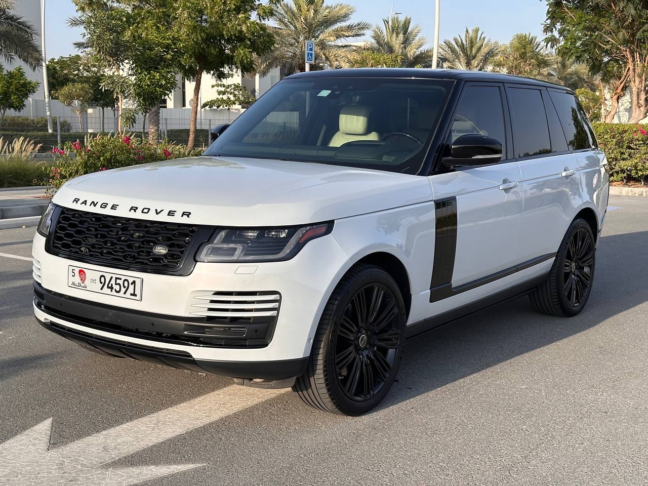 Blanco Land Rover Range Rover Vogue 2019