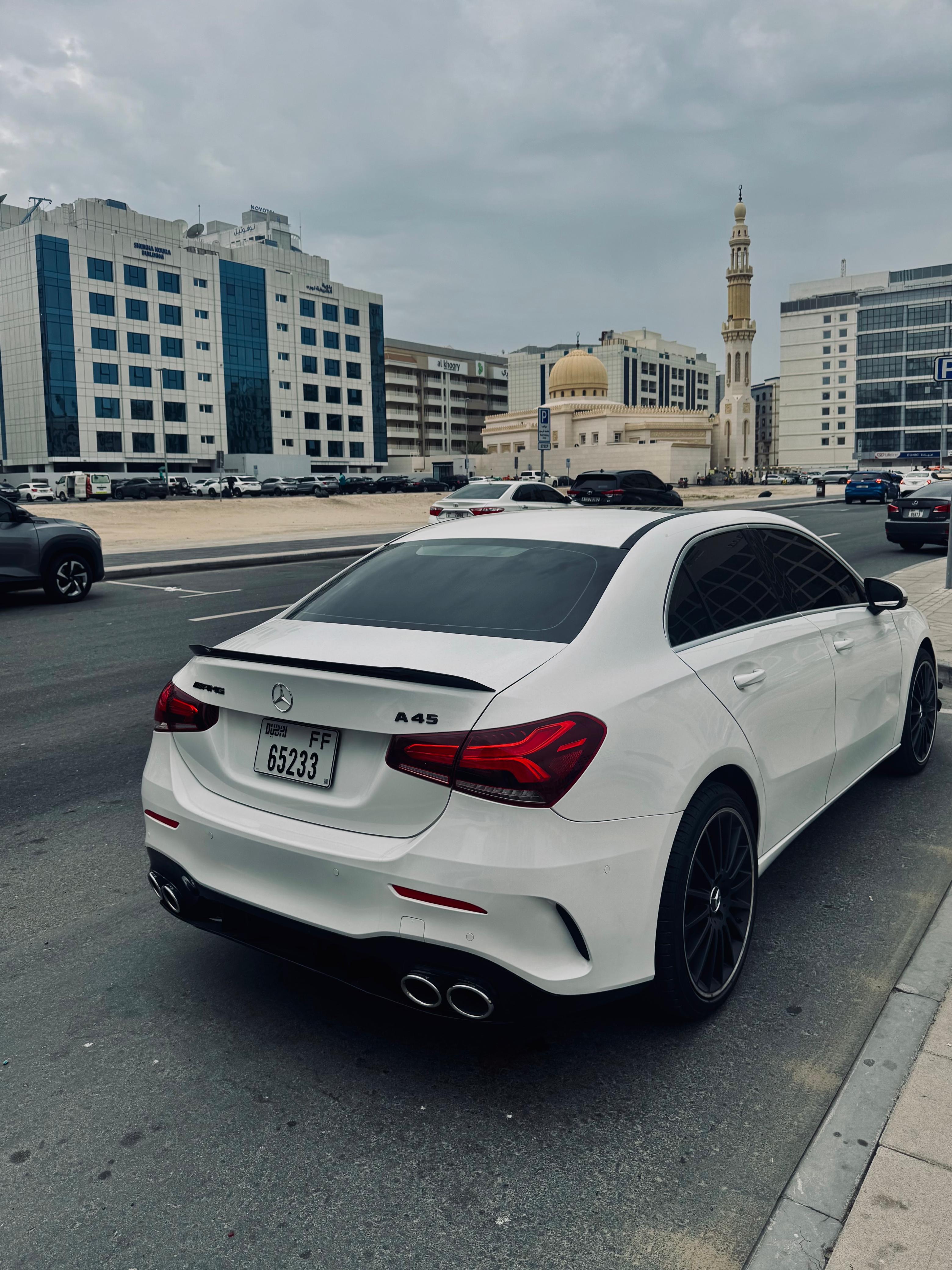 White Mercedes Benz A220 2019 White Mercedes Benz A220 2019