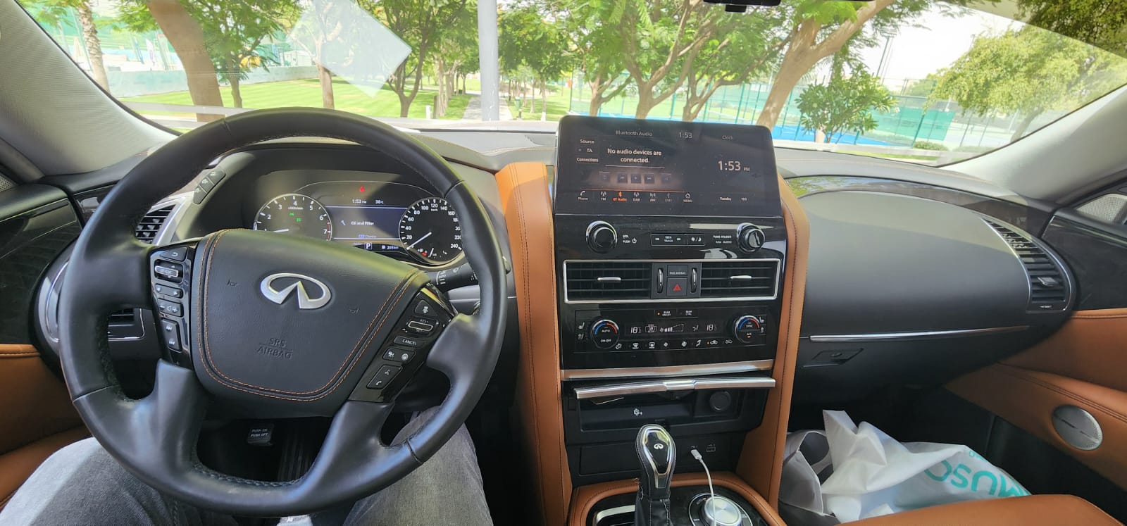Kırmızı Infiniti QX80 8S Luxury 2022
