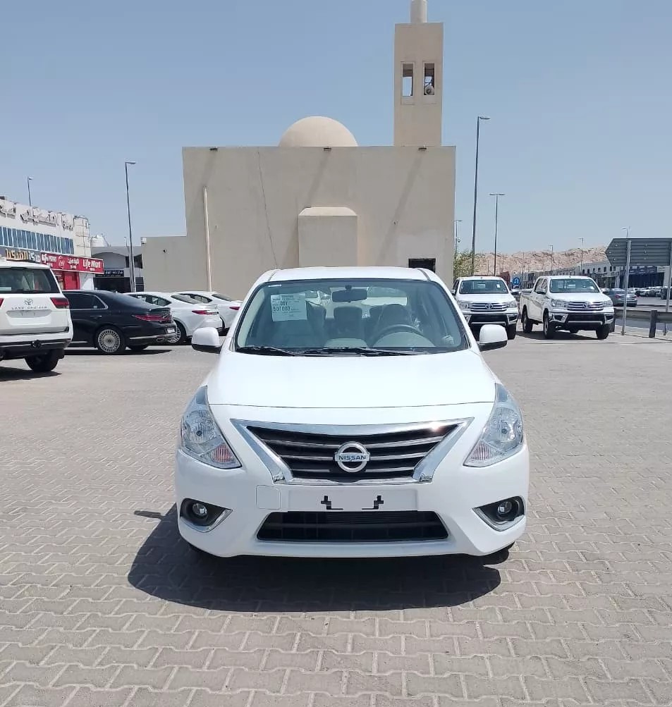 White Nissan Sunny Base 2023
