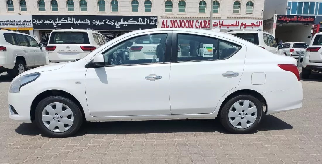 White Nissan Sunny Base 2023