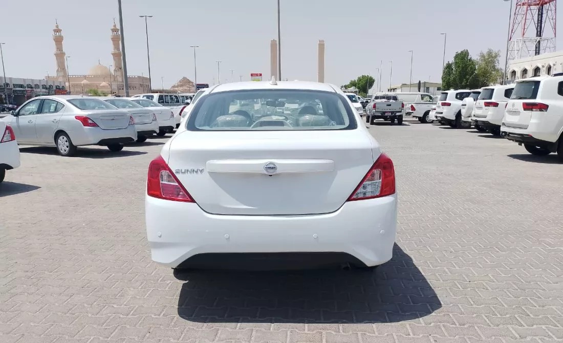 White Nissan Sunny Base 2023