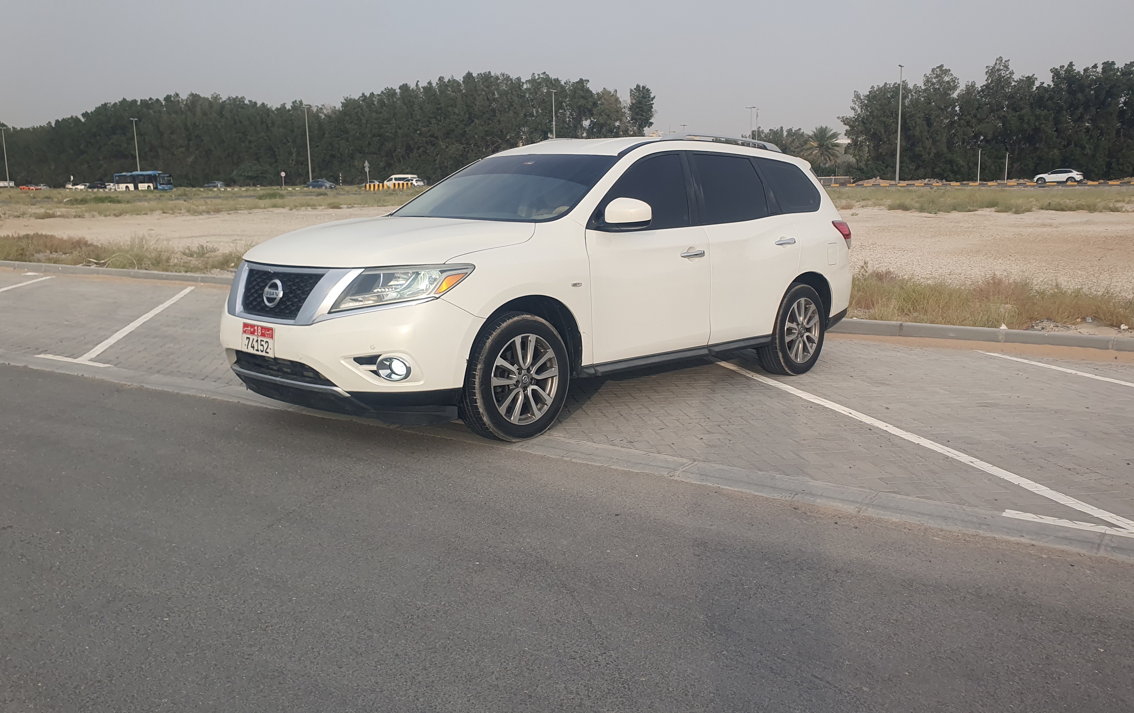 Blanco Nissan Pathfinder S 4WD 2013