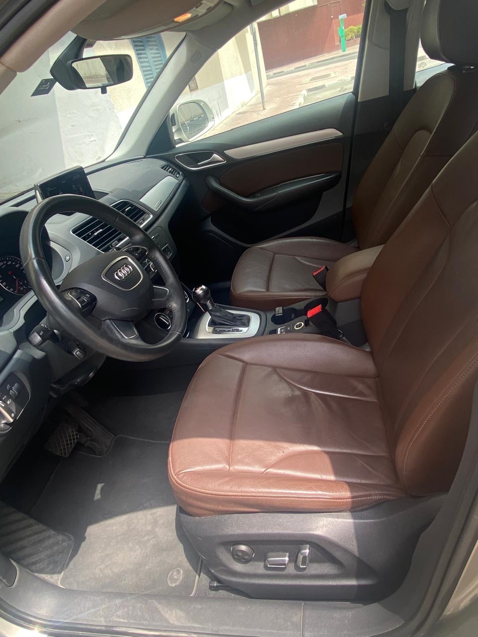 Beige Audi Q3 S Line 2017