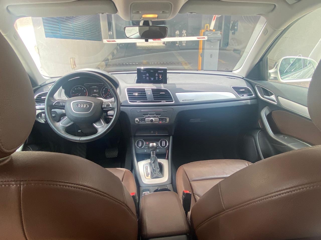 Beige Audi Q3 S Line 2017