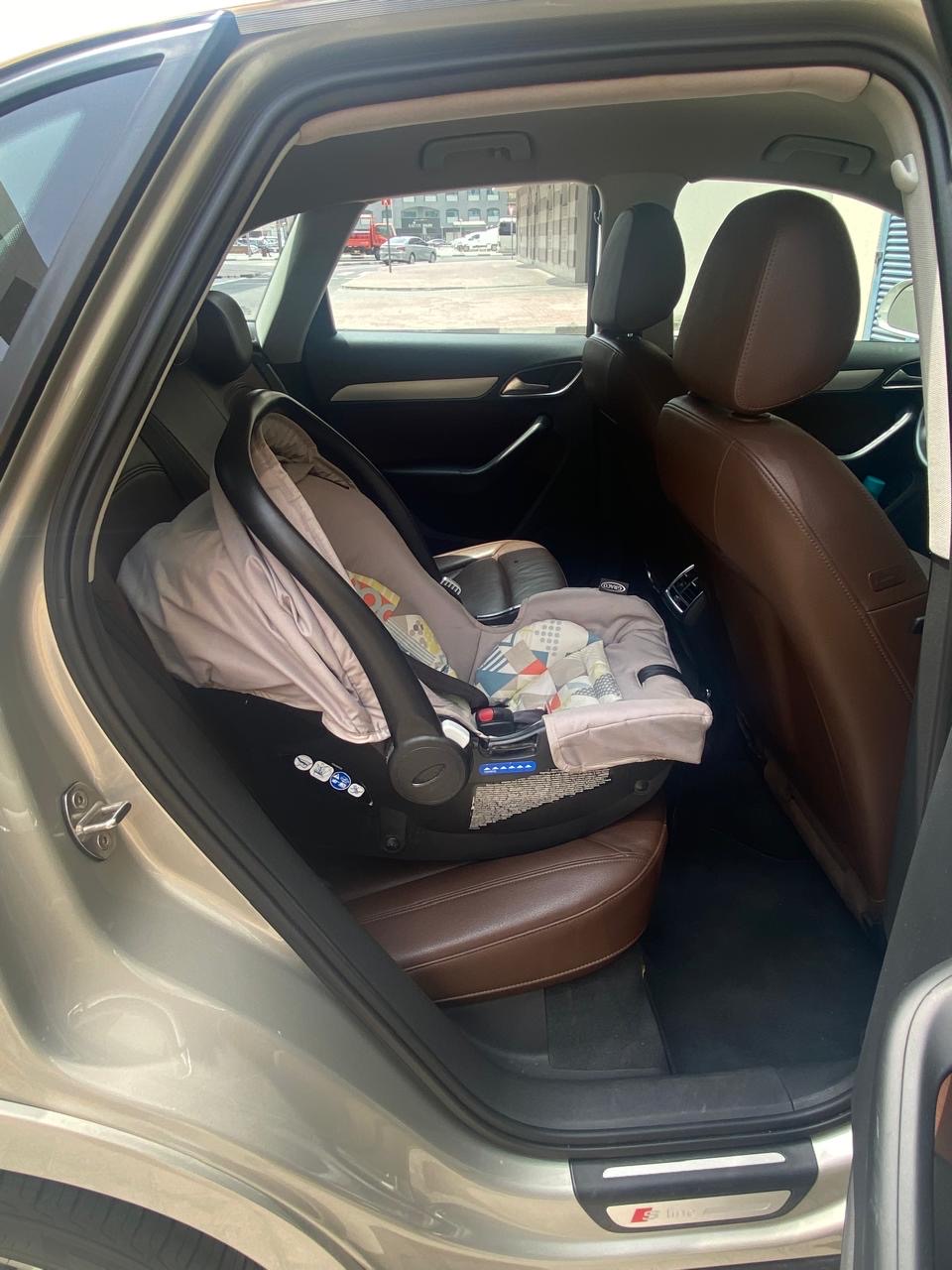 Beige Audi Q3 S Line 2017