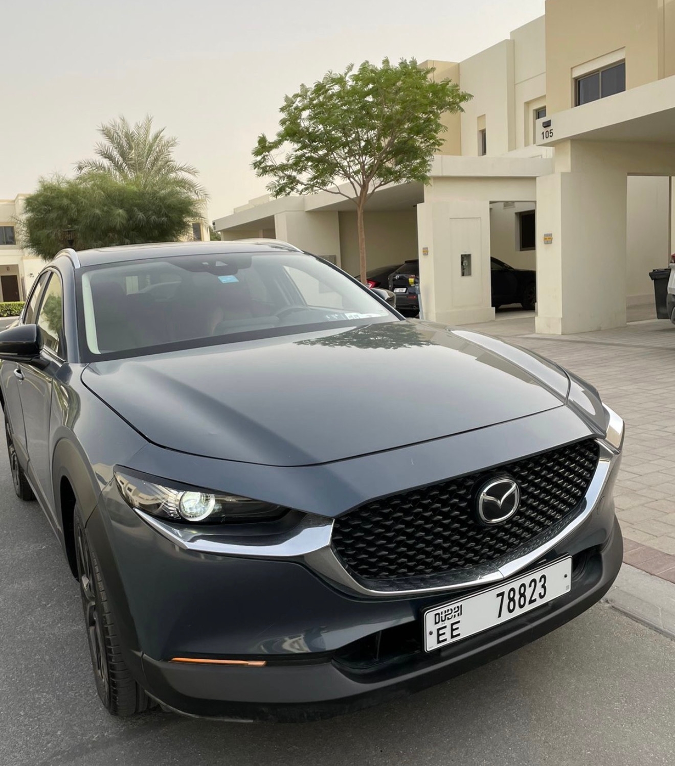 Grijs Mazda CX30 2.5 S Carbon Edition 2023