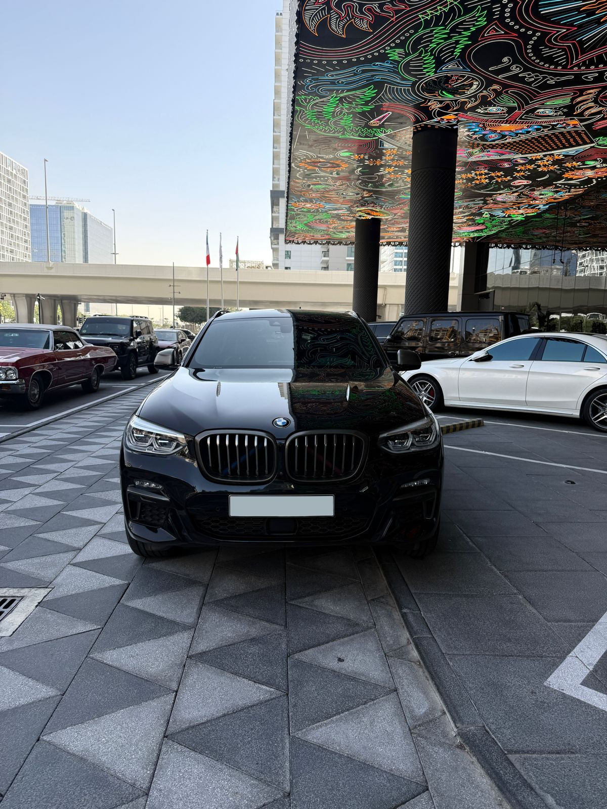 黑色的 宝马 X4 M40i 2021