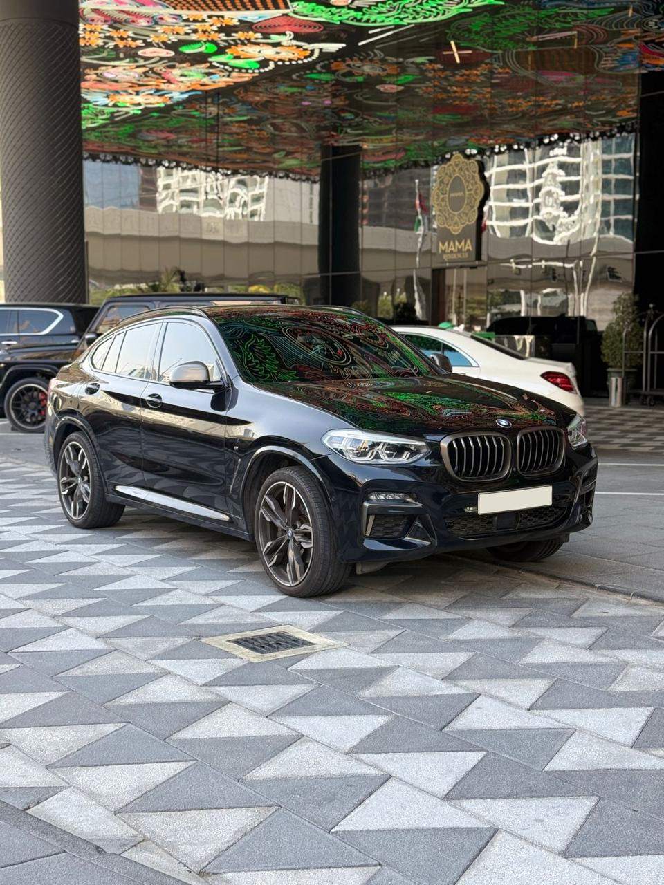 黑色的 宝马 X4 M40i 2021