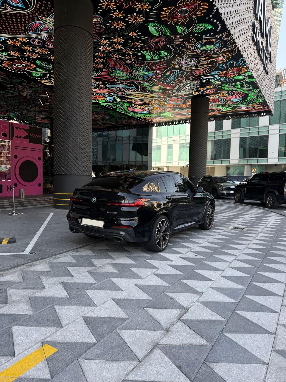 黑色的 宝马 X4 M40i 2021