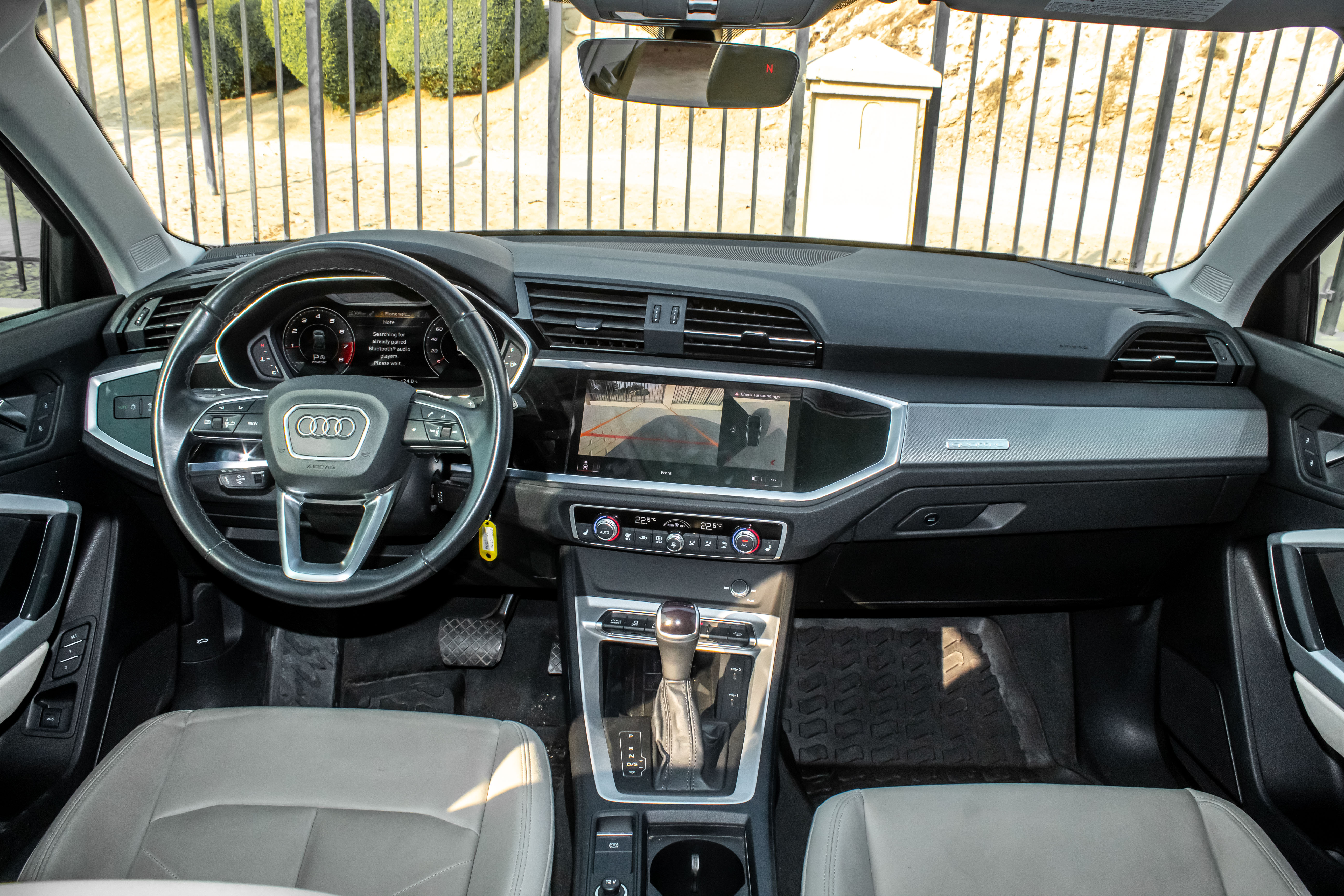 Mat zwart Audi Q3 40 TFSI S-Line 2022