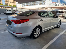 Silver Kia Optima LX 2013