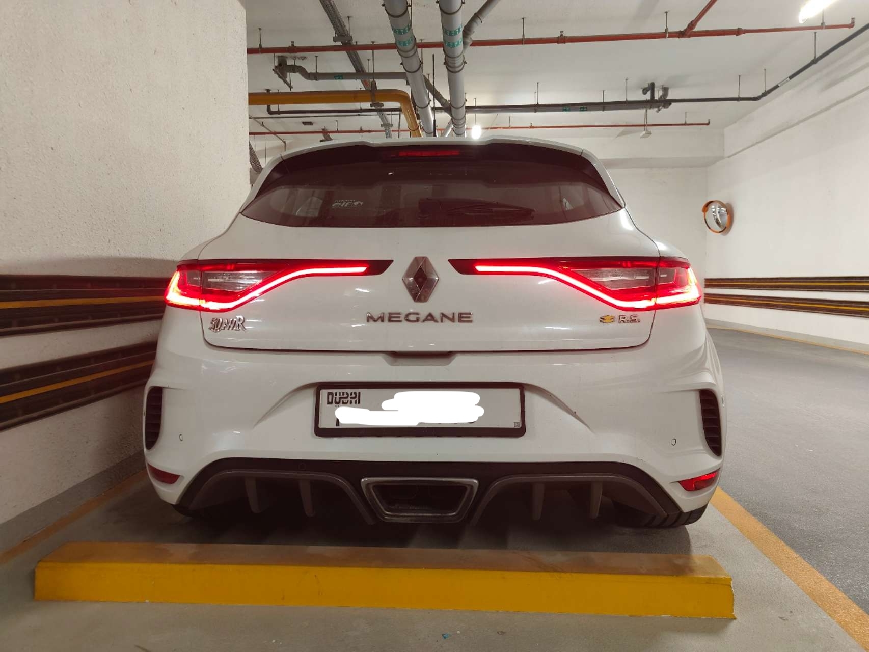 Beyaz Renault Megane RS 2019