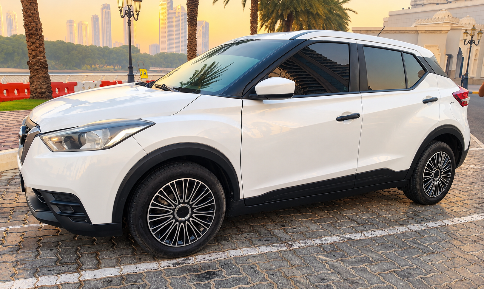 Weiß Nissan Kicks SL 2020 Weiß Nissan Kicks SL 2020