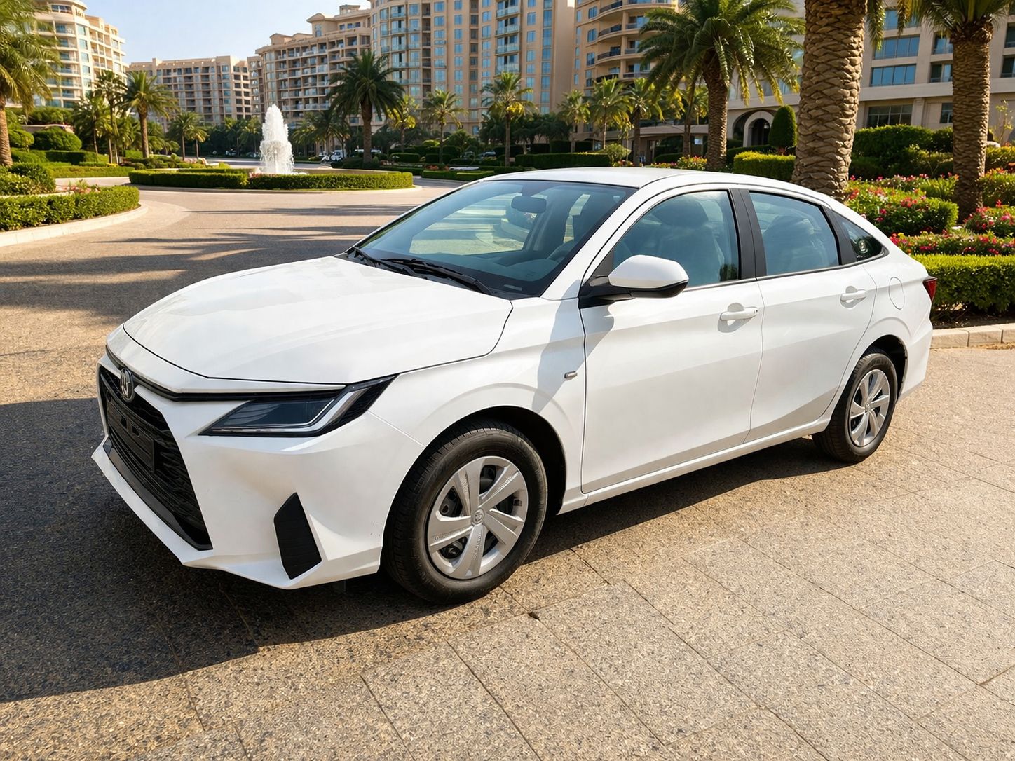 wit Toyota Yaris G 2023