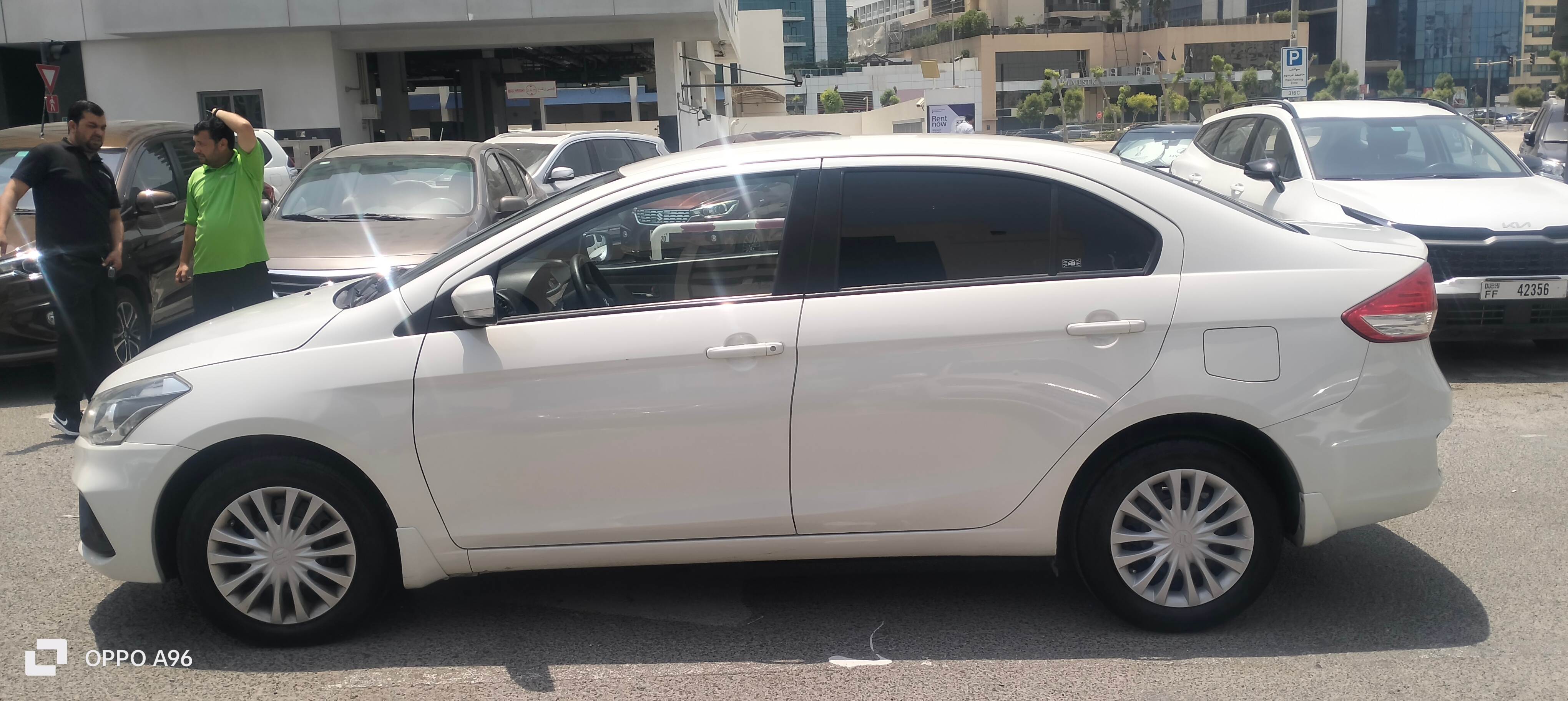 White Suzuki Ciaz GL 2024