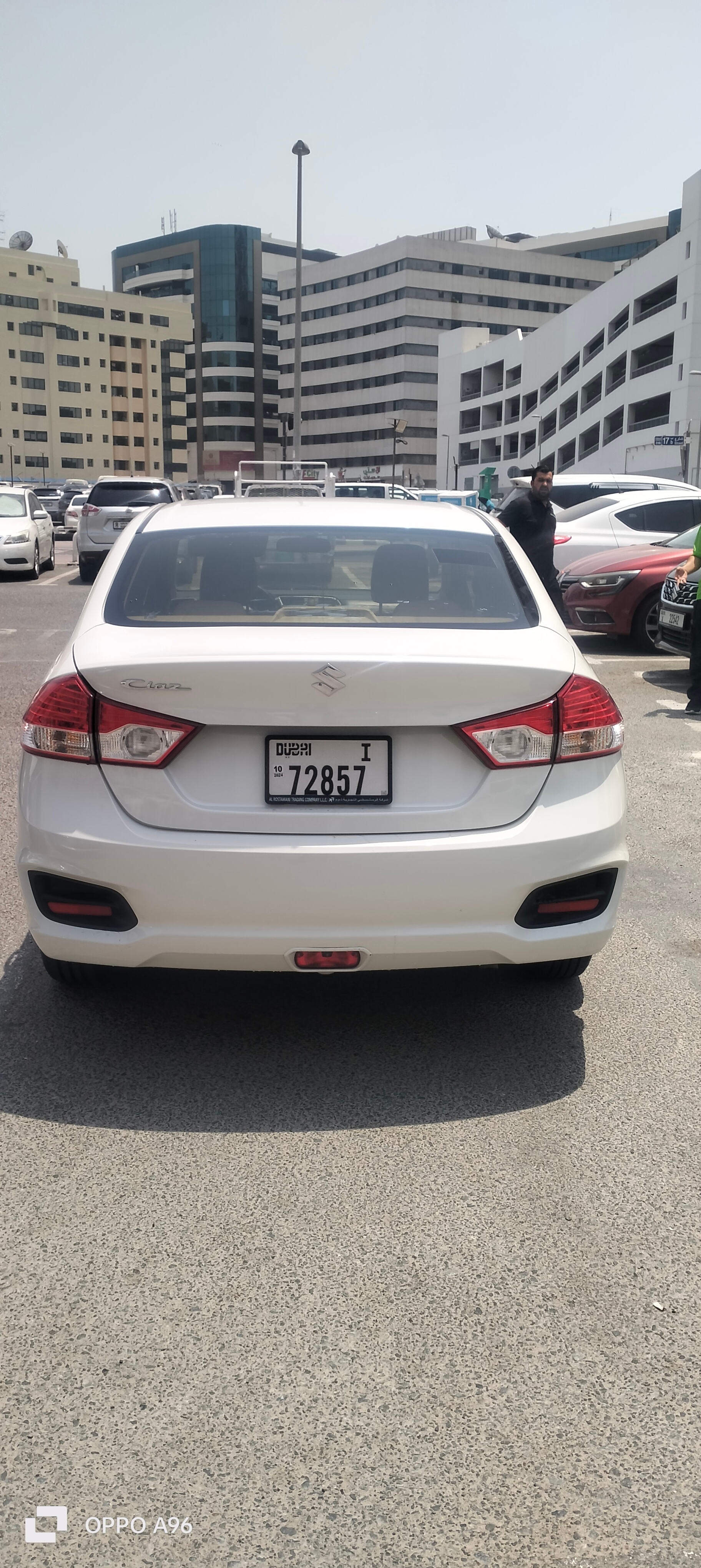 White Suzuki Ciaz GL 2024