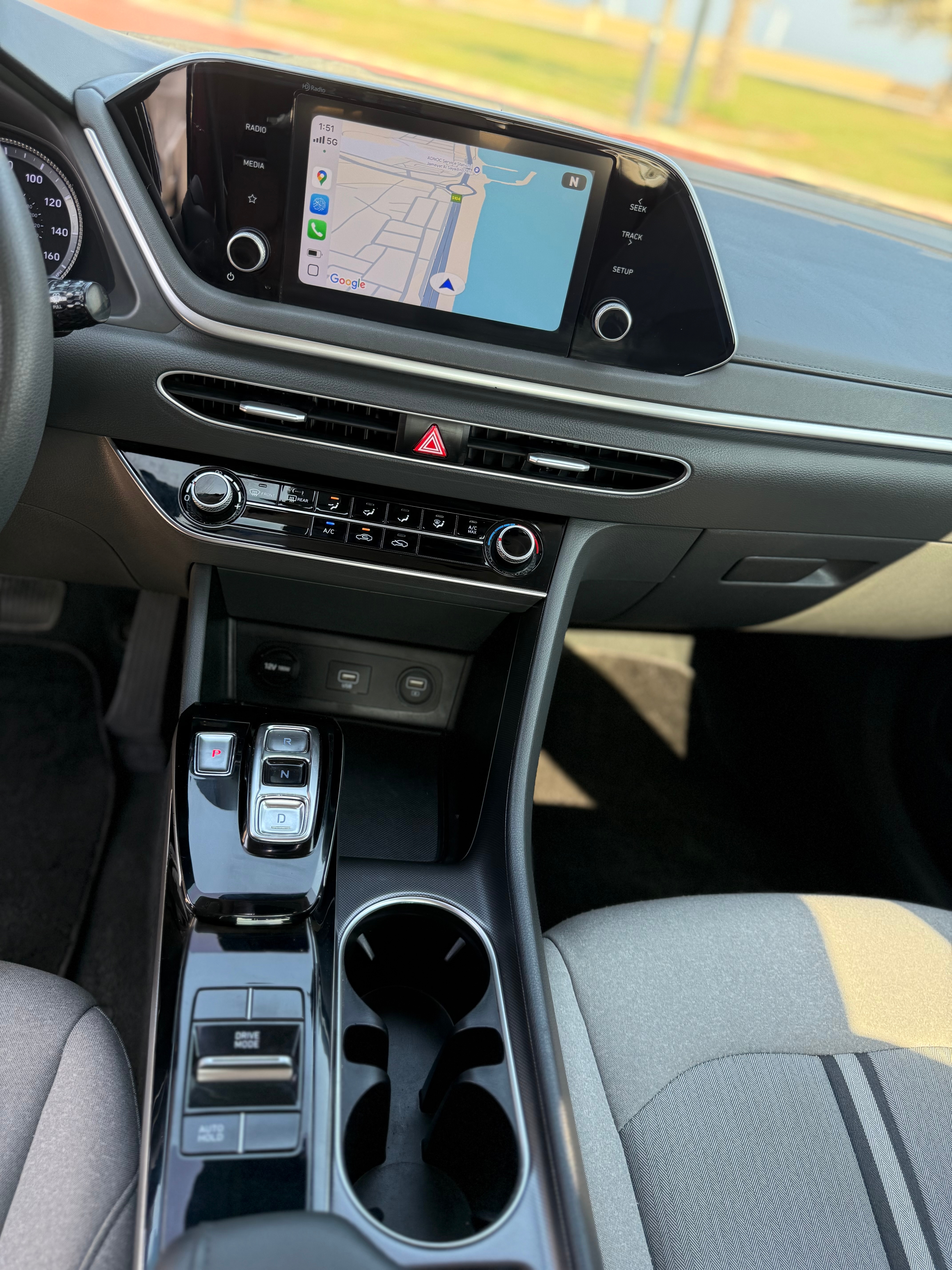 White Hyundai Sonata GLS 2021