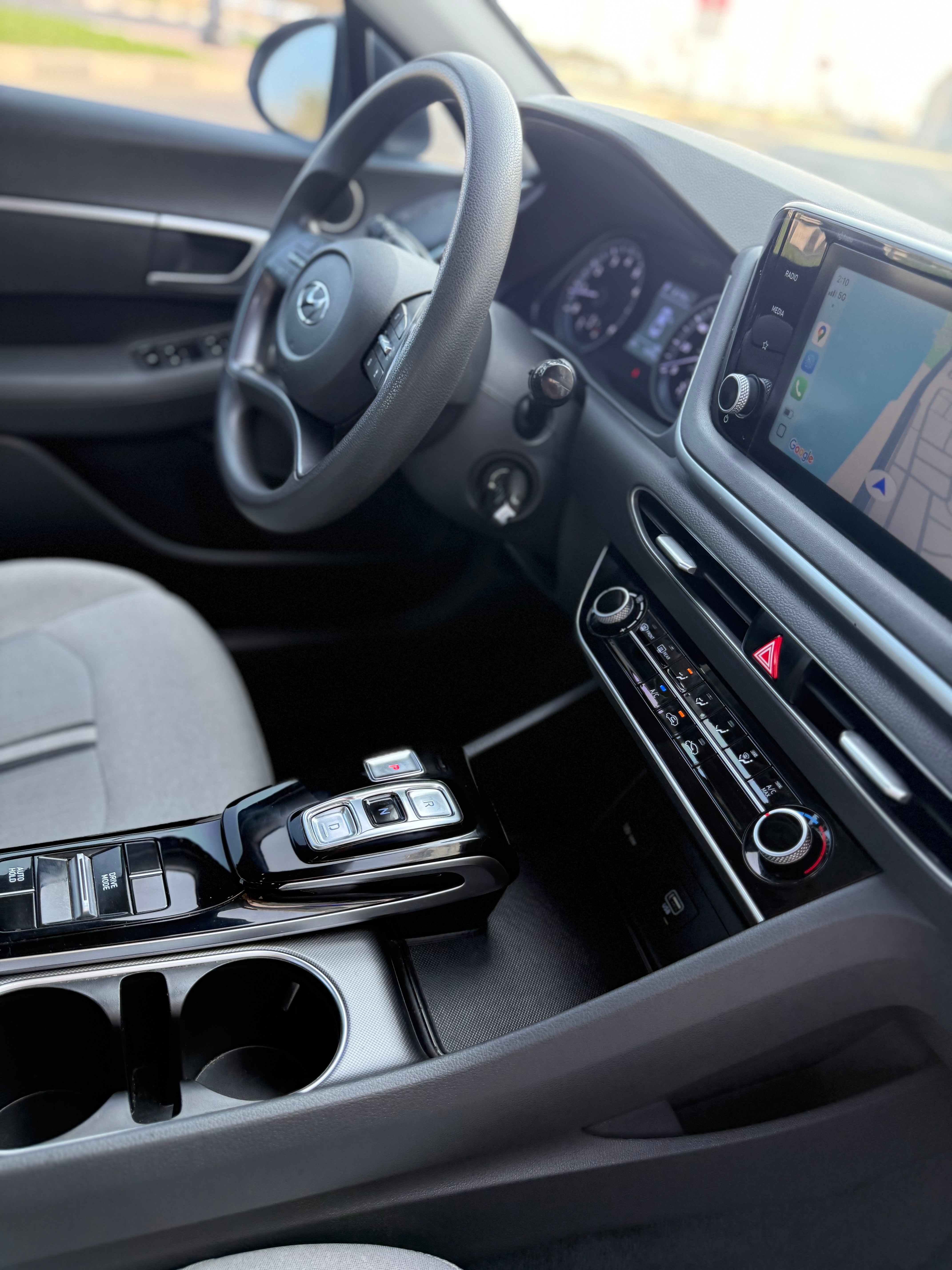 White Hyundai Sonata GLS 2021