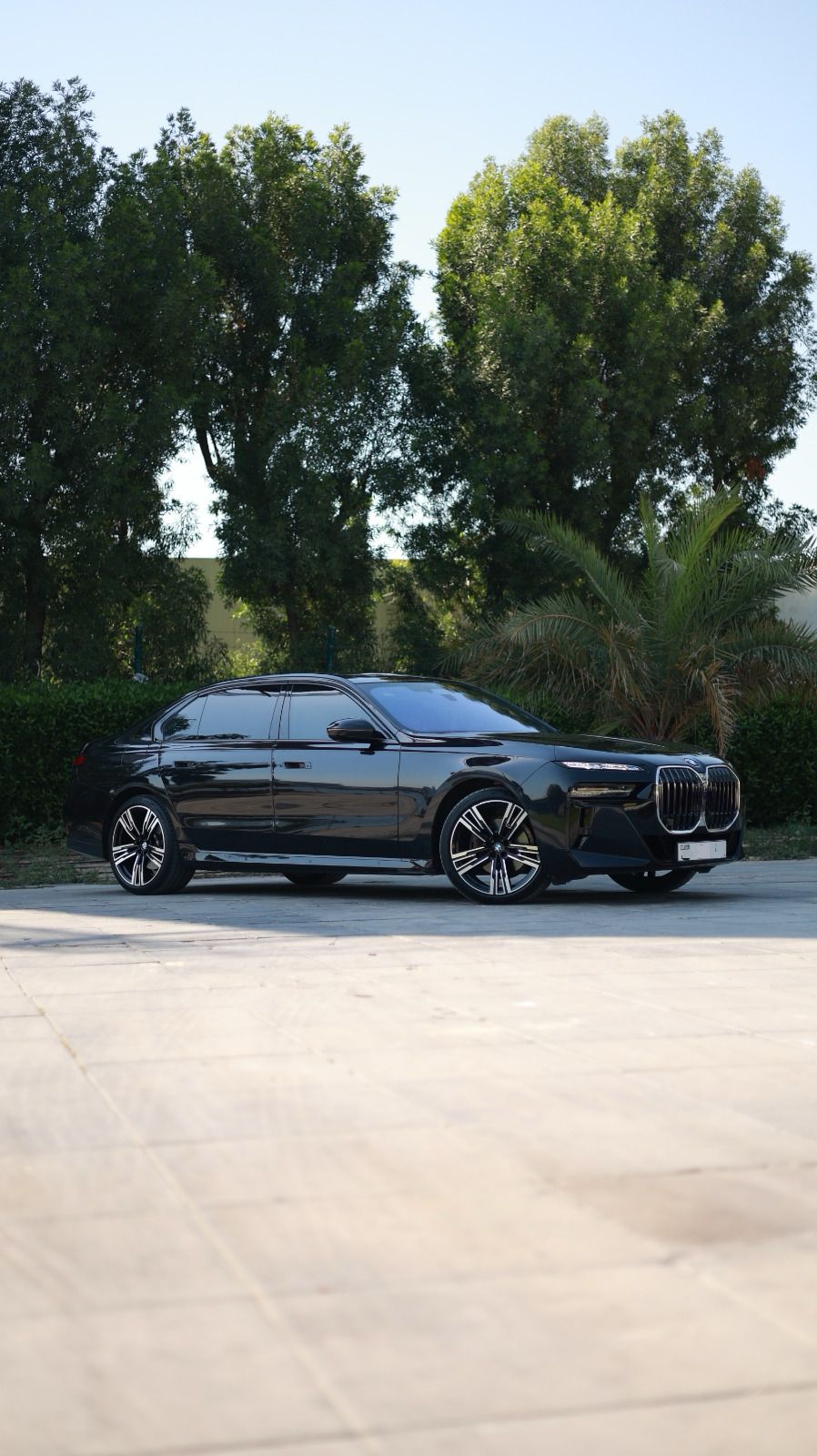 Noir BMW 735i M SPORT 2023