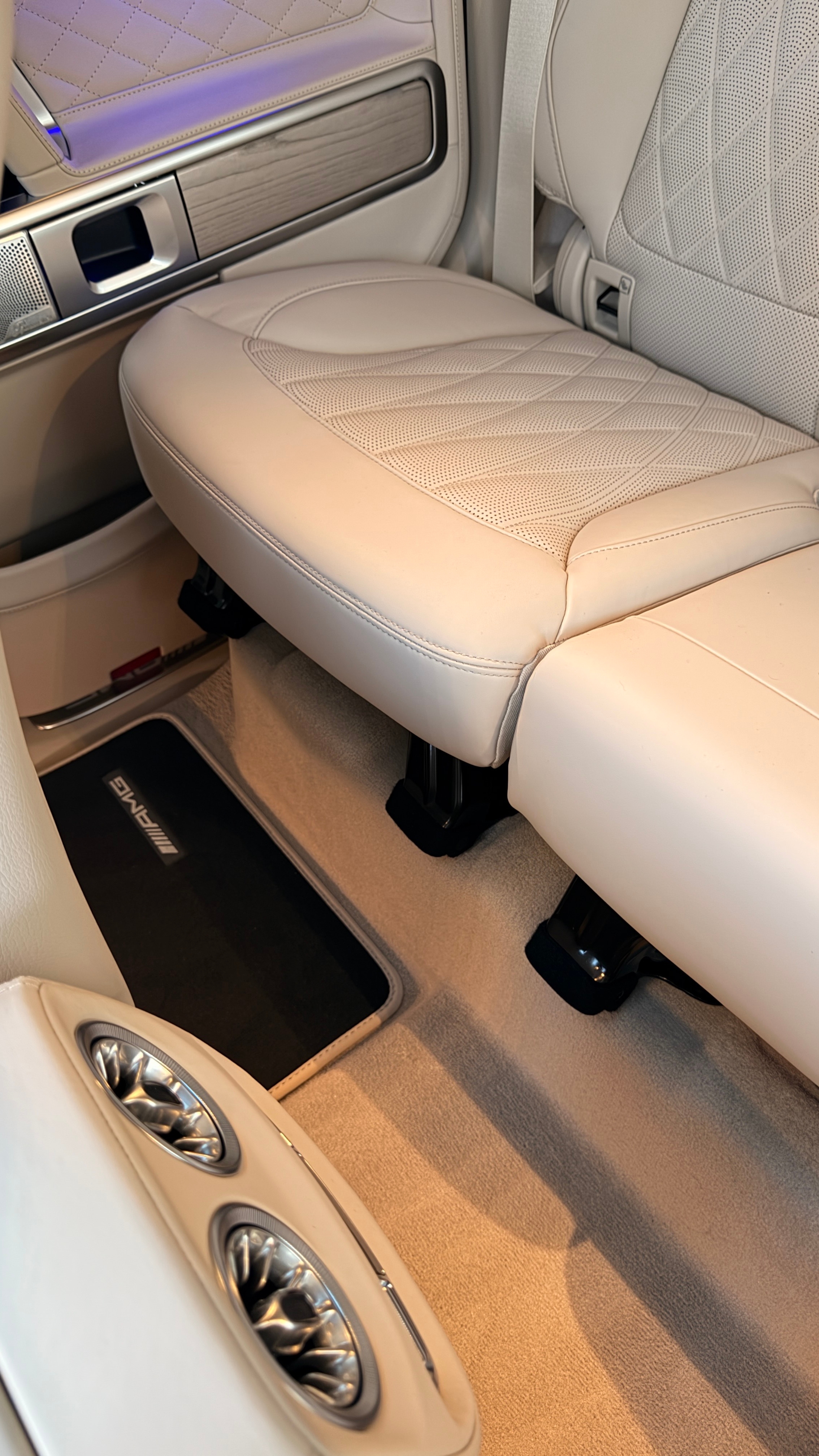 Beige Mercedes Benz AMG G63 2026