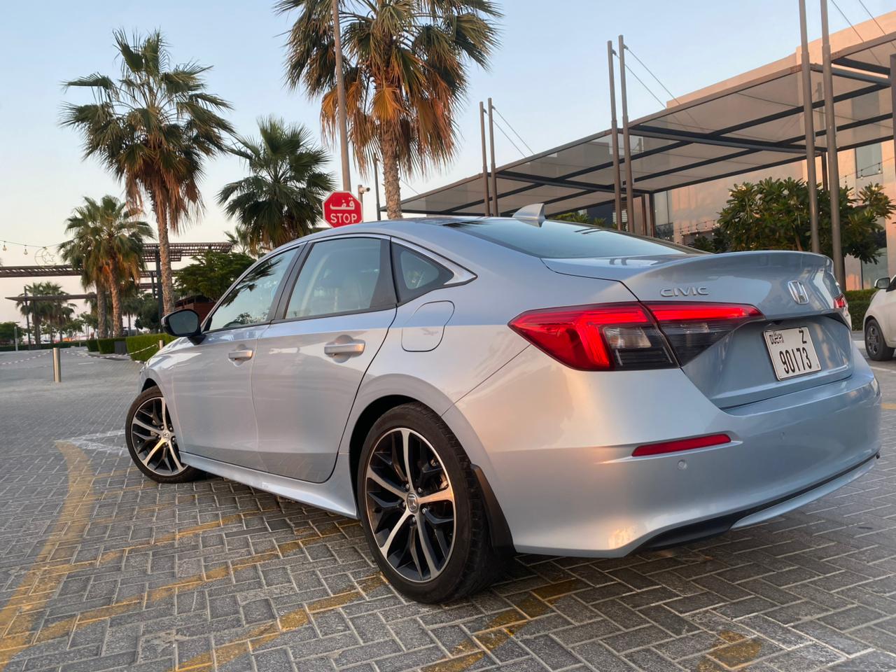 أزرق هوندا Civic Touring 2022