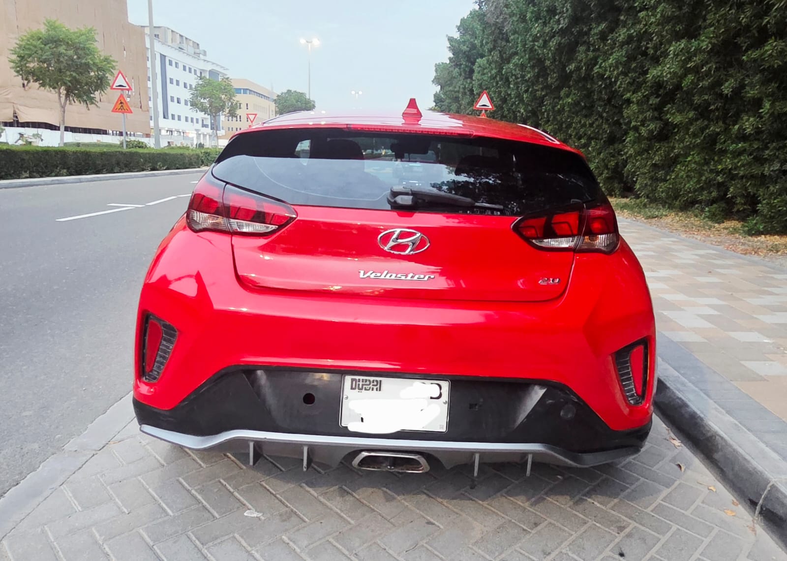 Rouge Hyundai Veloster GL 2019